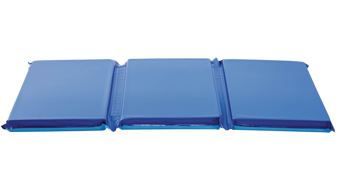 MyPerfectClassroom® 2" Heat-Sealed Two-Tone Blue Rest Mats - Set of 6