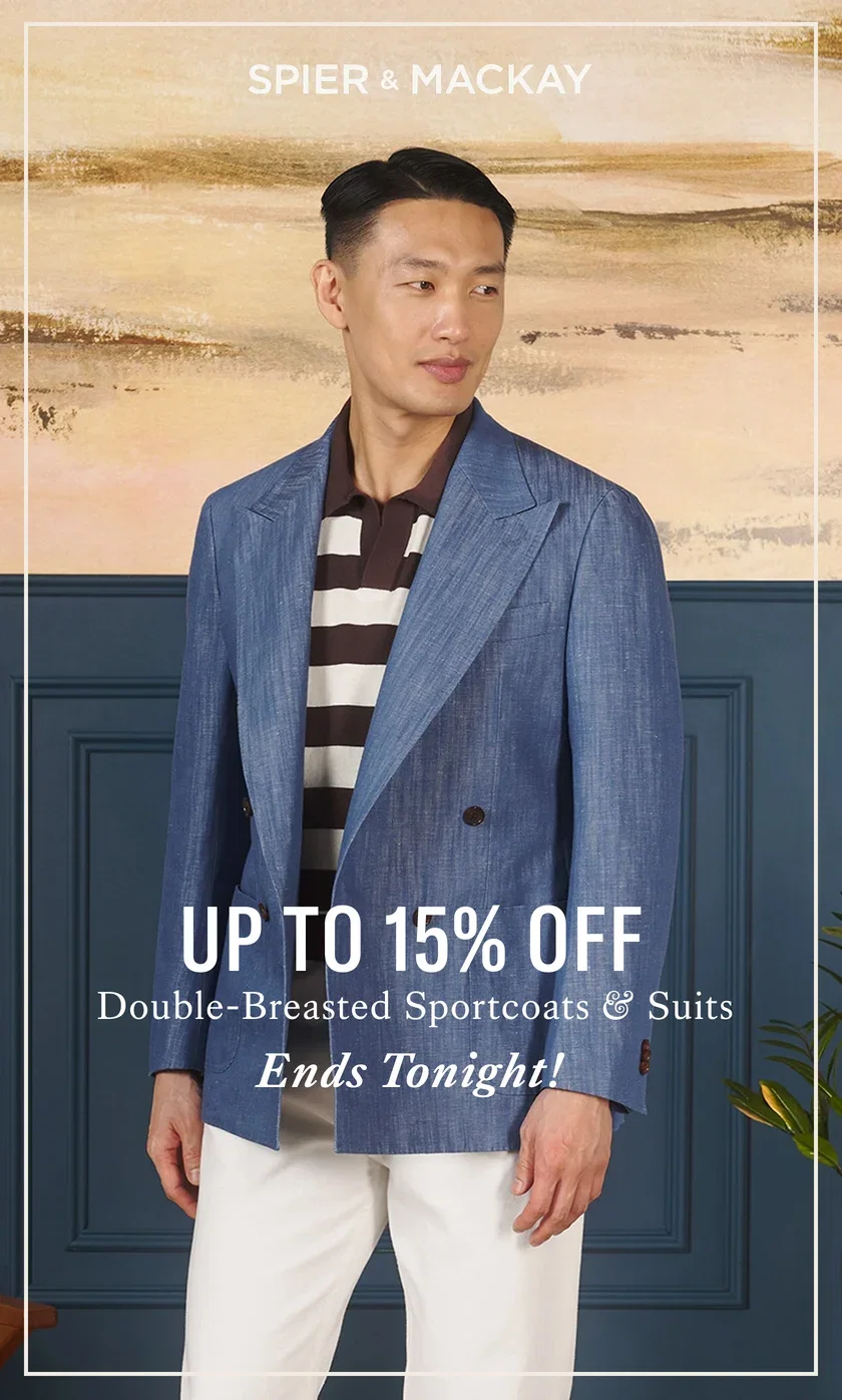Up to 15% DB Sportcoats & Suits