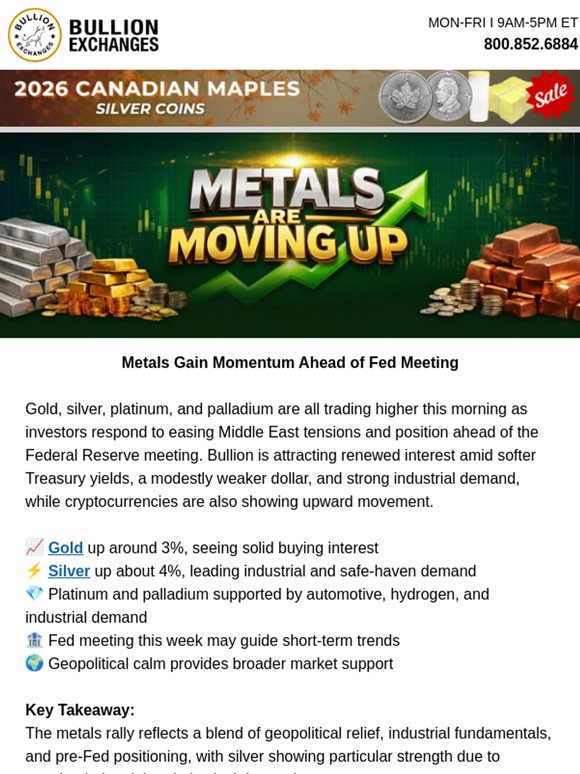 🚀 Rising Prices Alert — Gold & Silver Are Gaining, Time to Strengthen Your Stack!