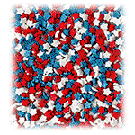 Image of Sweetapolita Patriotic Star Confetti