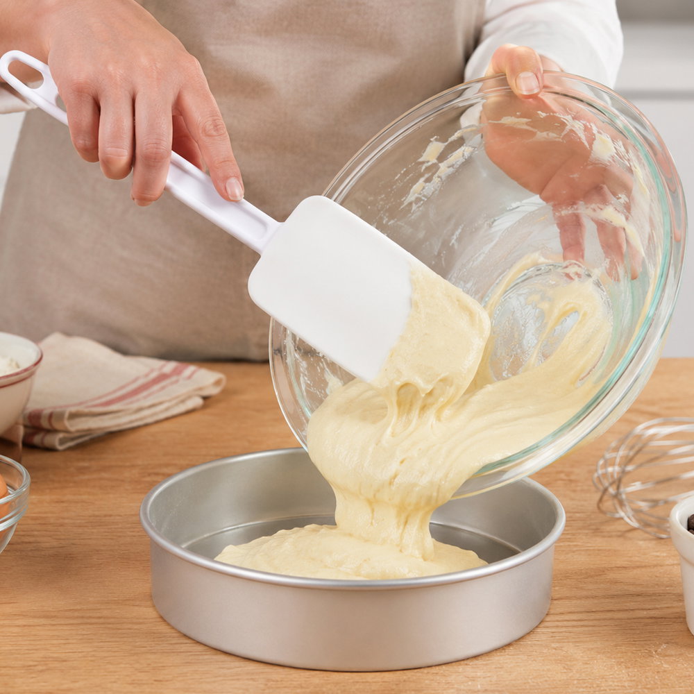 Winco Plastic Bowl Shaped Scraper, 10"