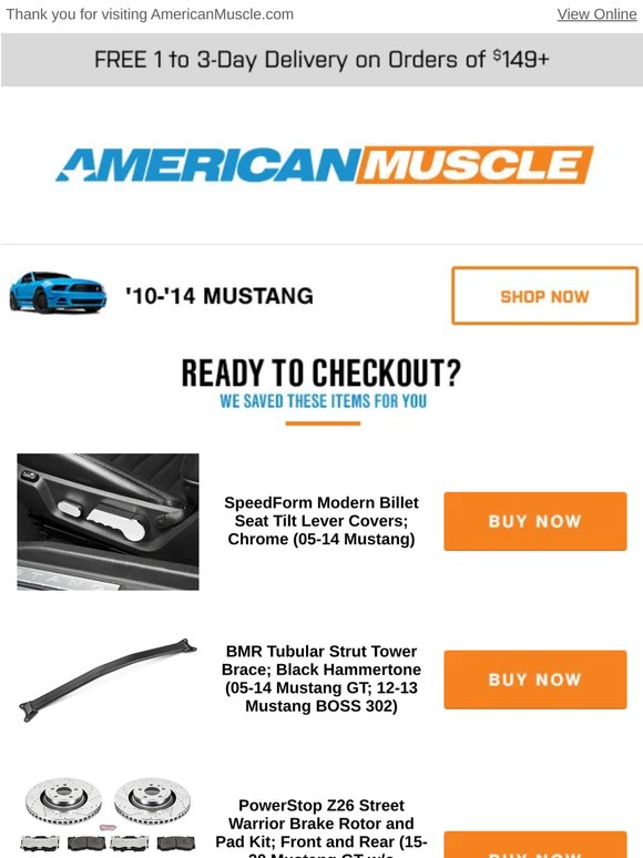📦 Ready and Waiting! Your Saved Items > 2023 Mustang