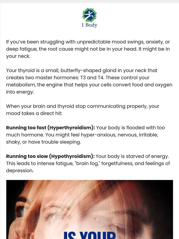 How Your Thyroid Affects Your Mood & Mental Health