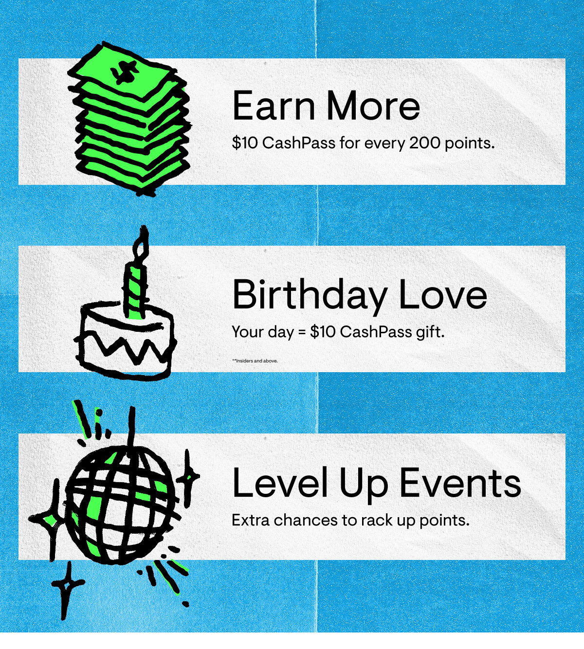 Earn CashPass
