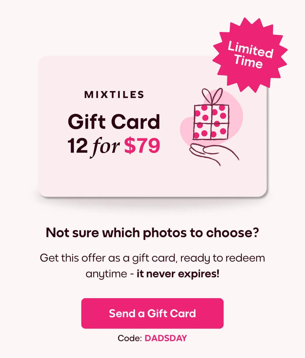 [MIXTILES] Give the gift of lasting memories with Mixtiles. | ORDER NOW