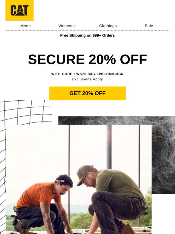 We’ve Upgraded Your Offer to 20%