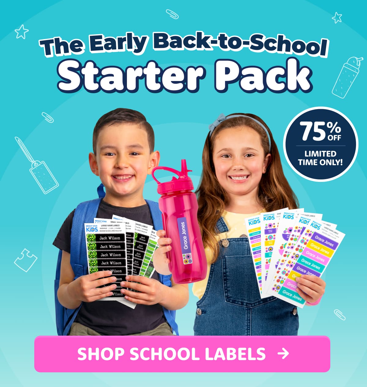 Shop School Labels >