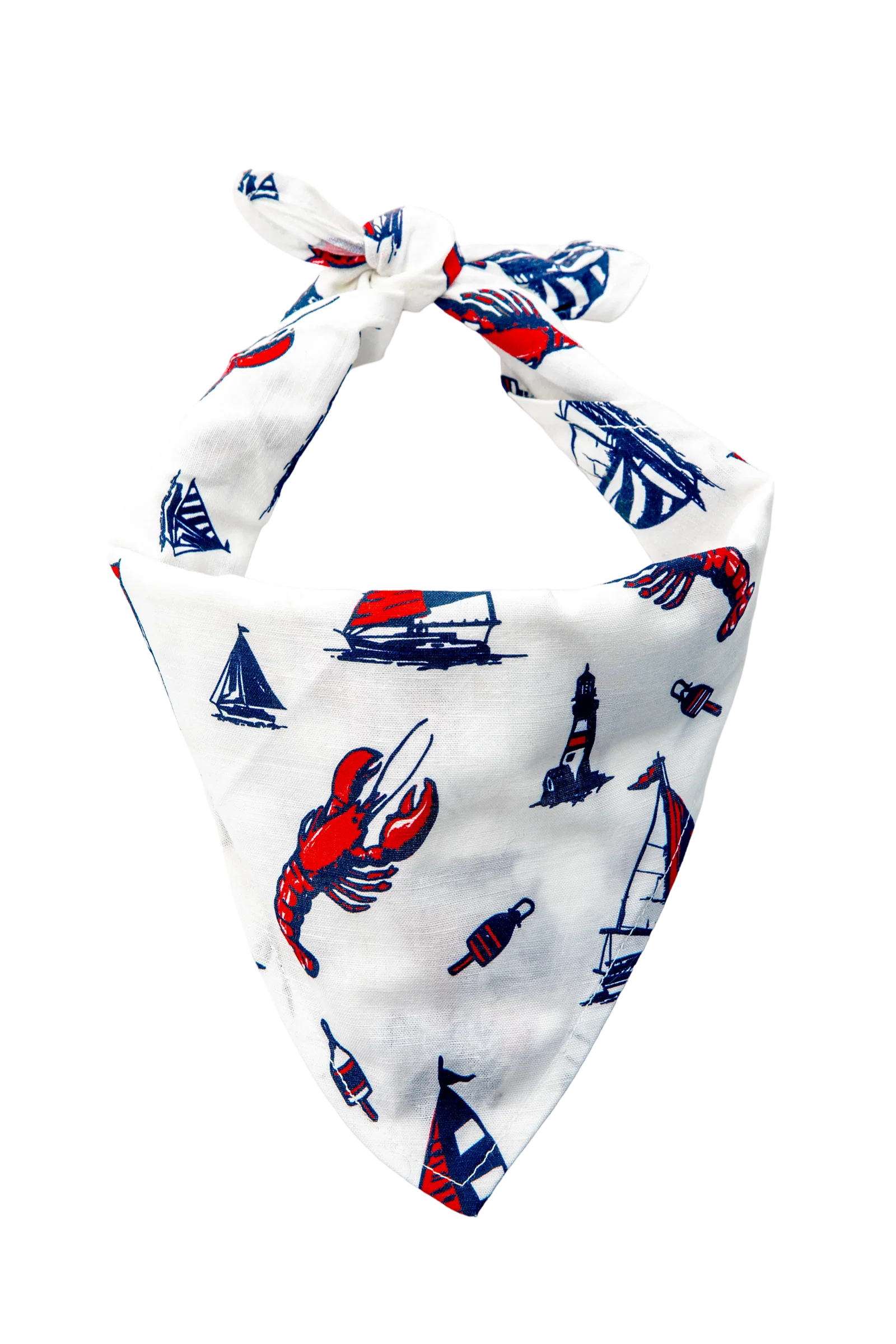 Image of Lobster Harbor Dog Bandana