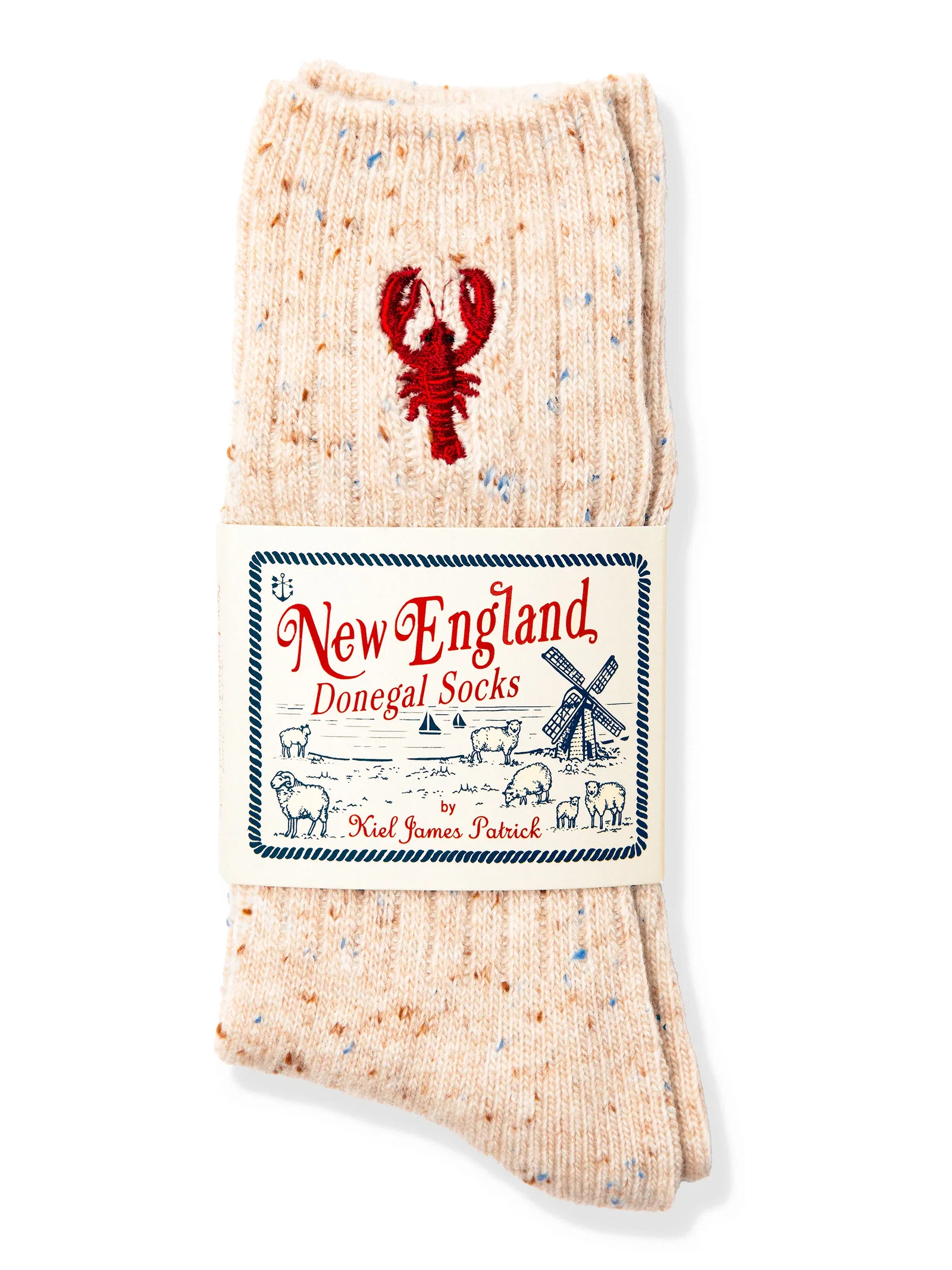 Image of Lobster Donegal Socks