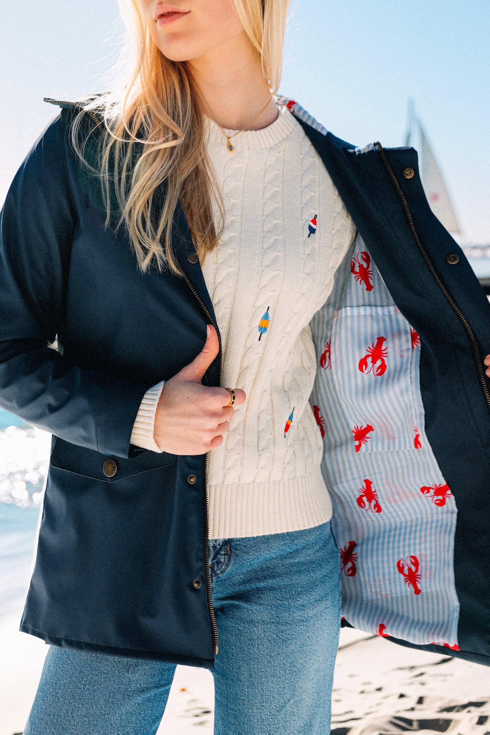  New England Lobster Jacket