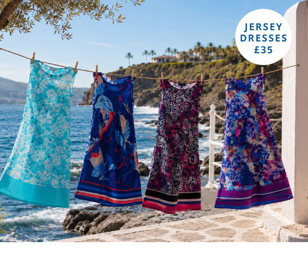 JERSEY DRESSES £35
