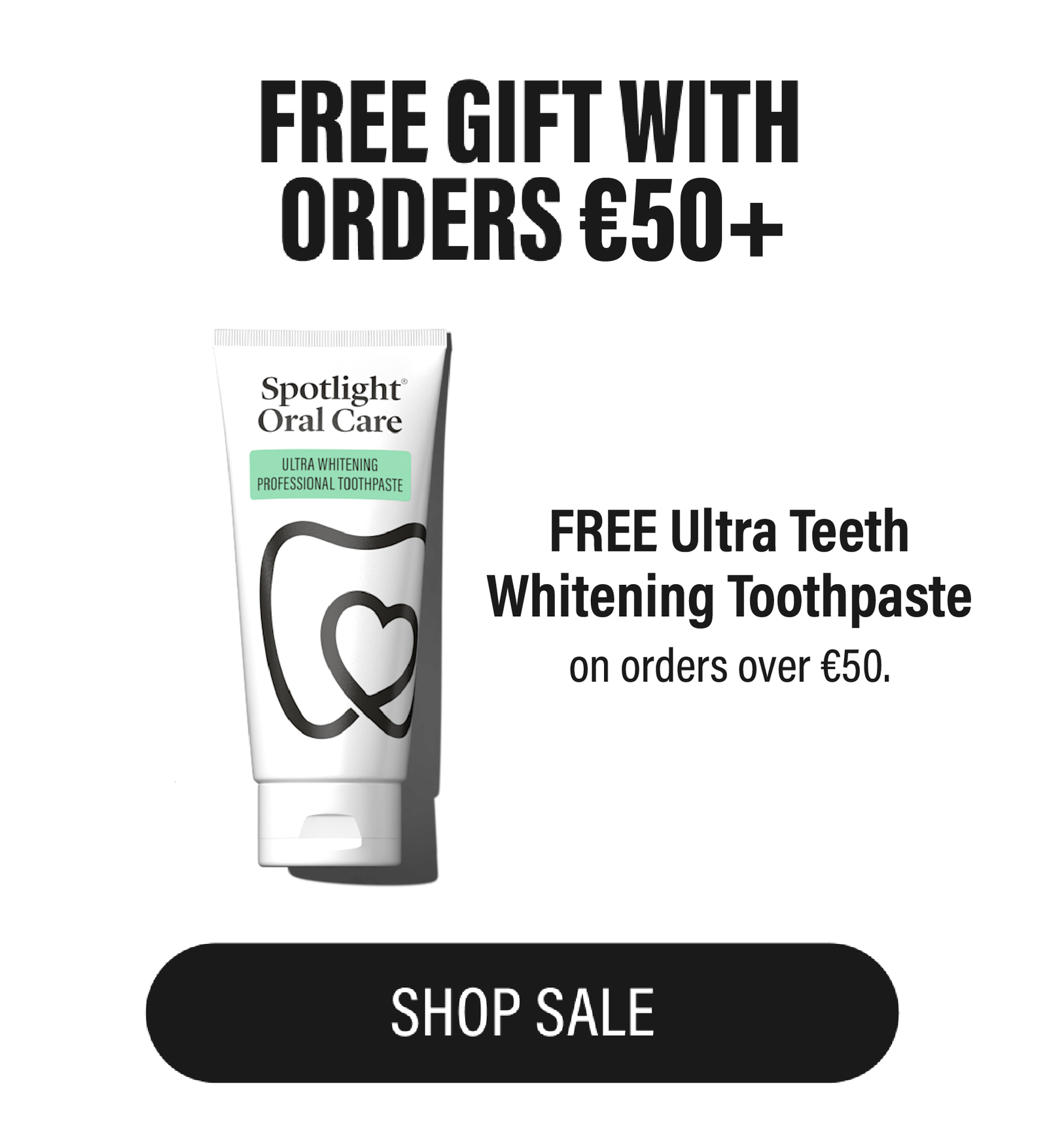 FREE GIFT WITH ORDERS €50+