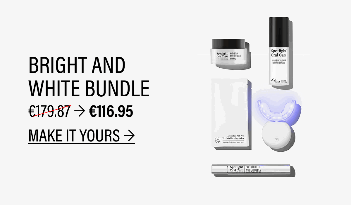 BRIGHT AND WHITE BUNDLE | €116.95 | MAKE IT YOURS