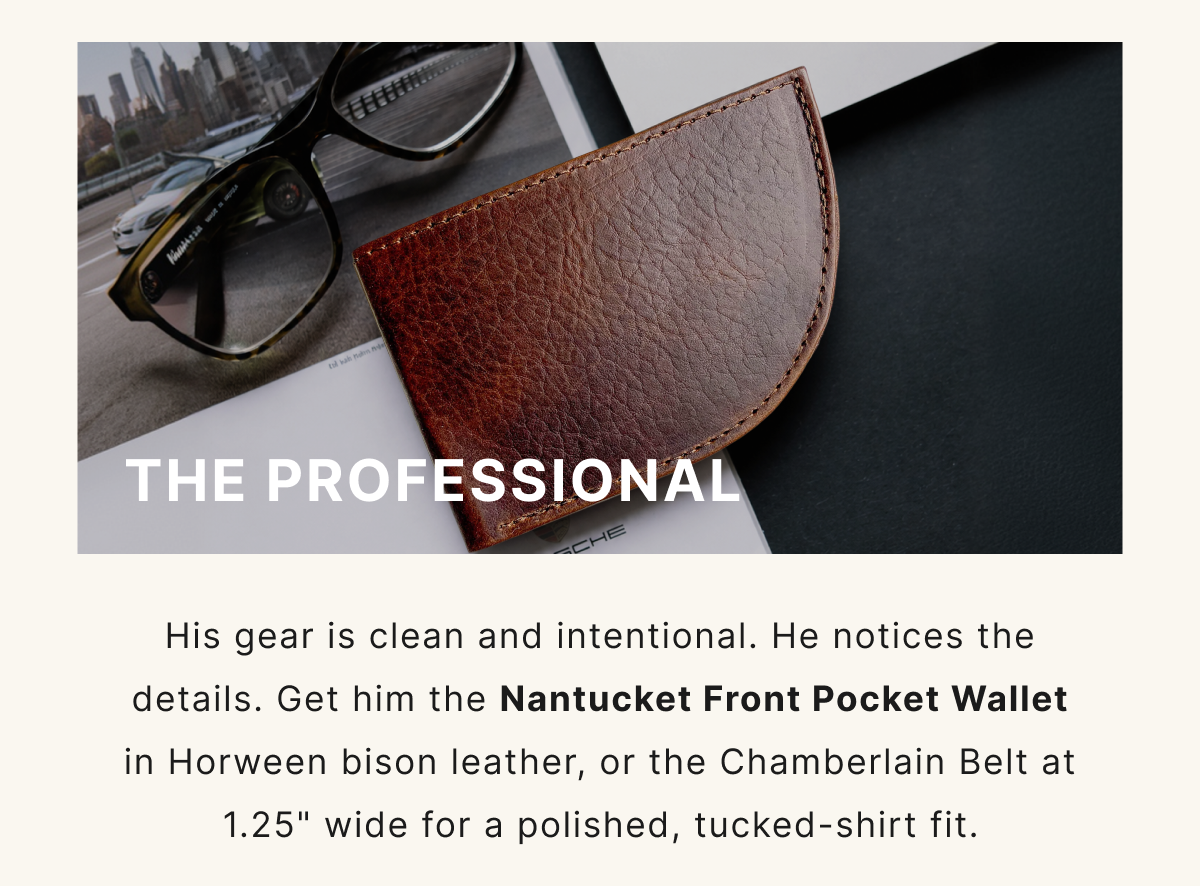 Shop Now - Horween Bison Nantucket FPW