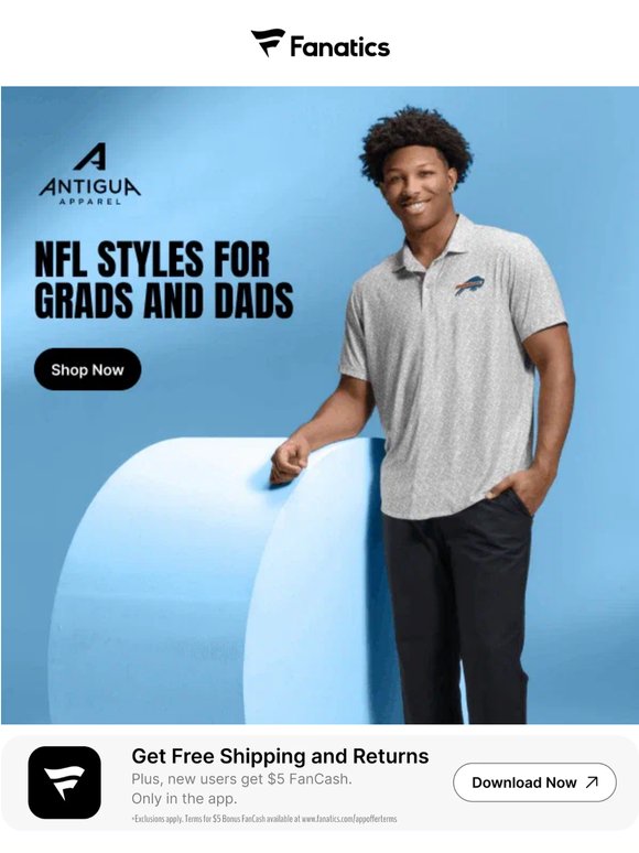 Antigua Styles For Grads & Dads