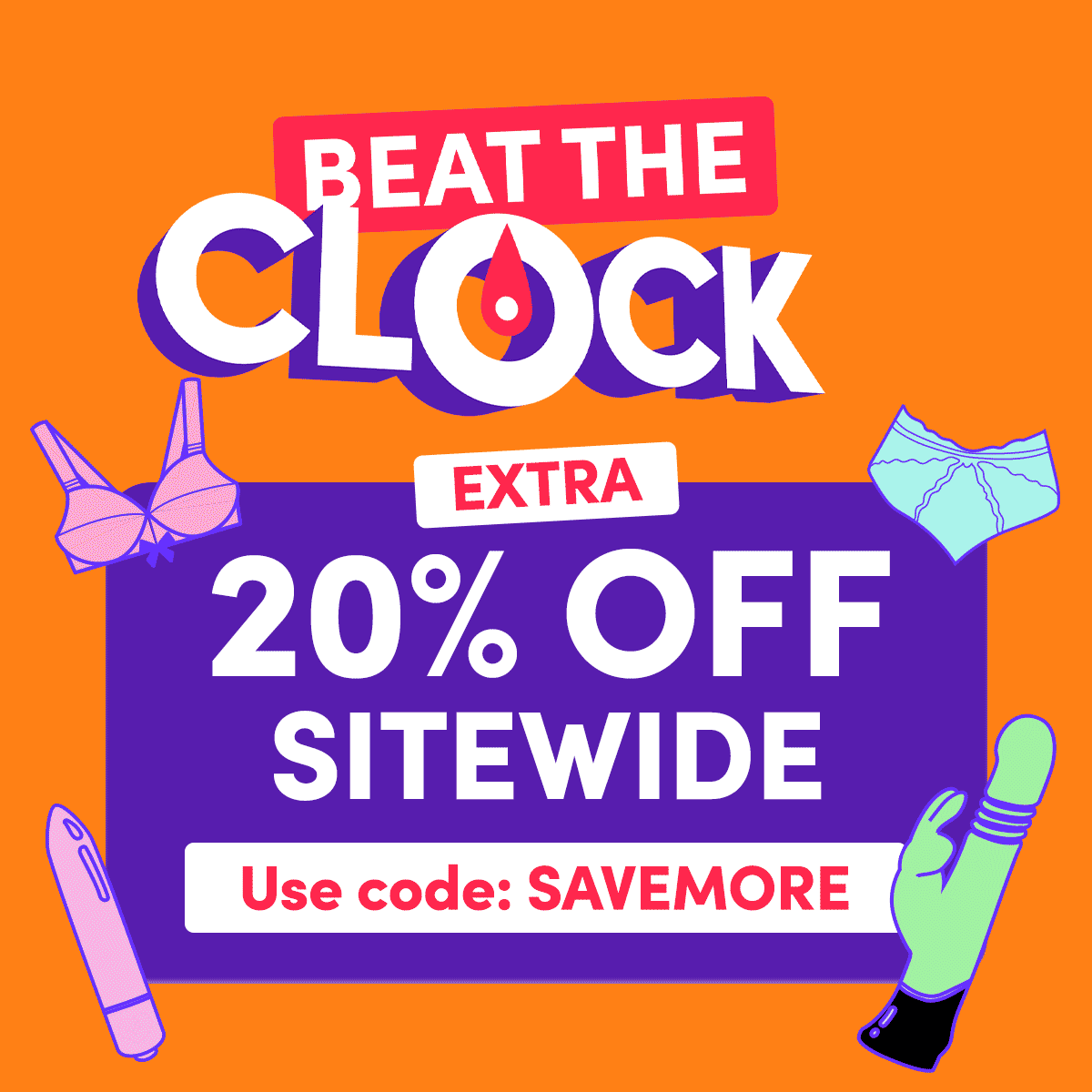 20% Off - Use code SAVEMORE