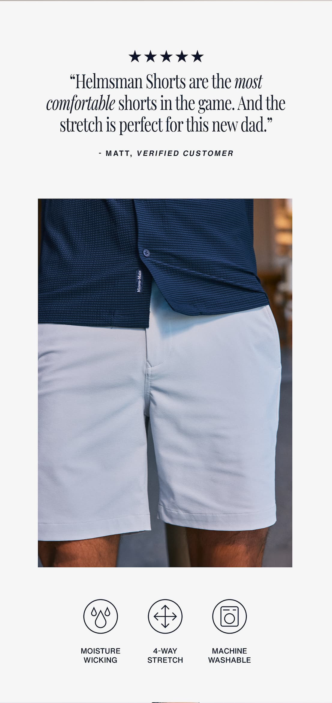 Helmsman shorts