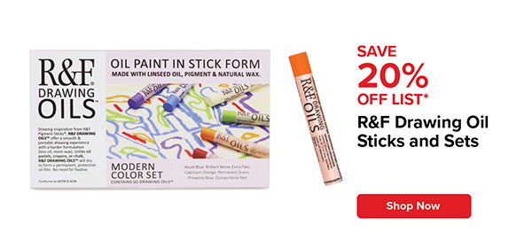 R&F Drawing Oil Sticks and Sets