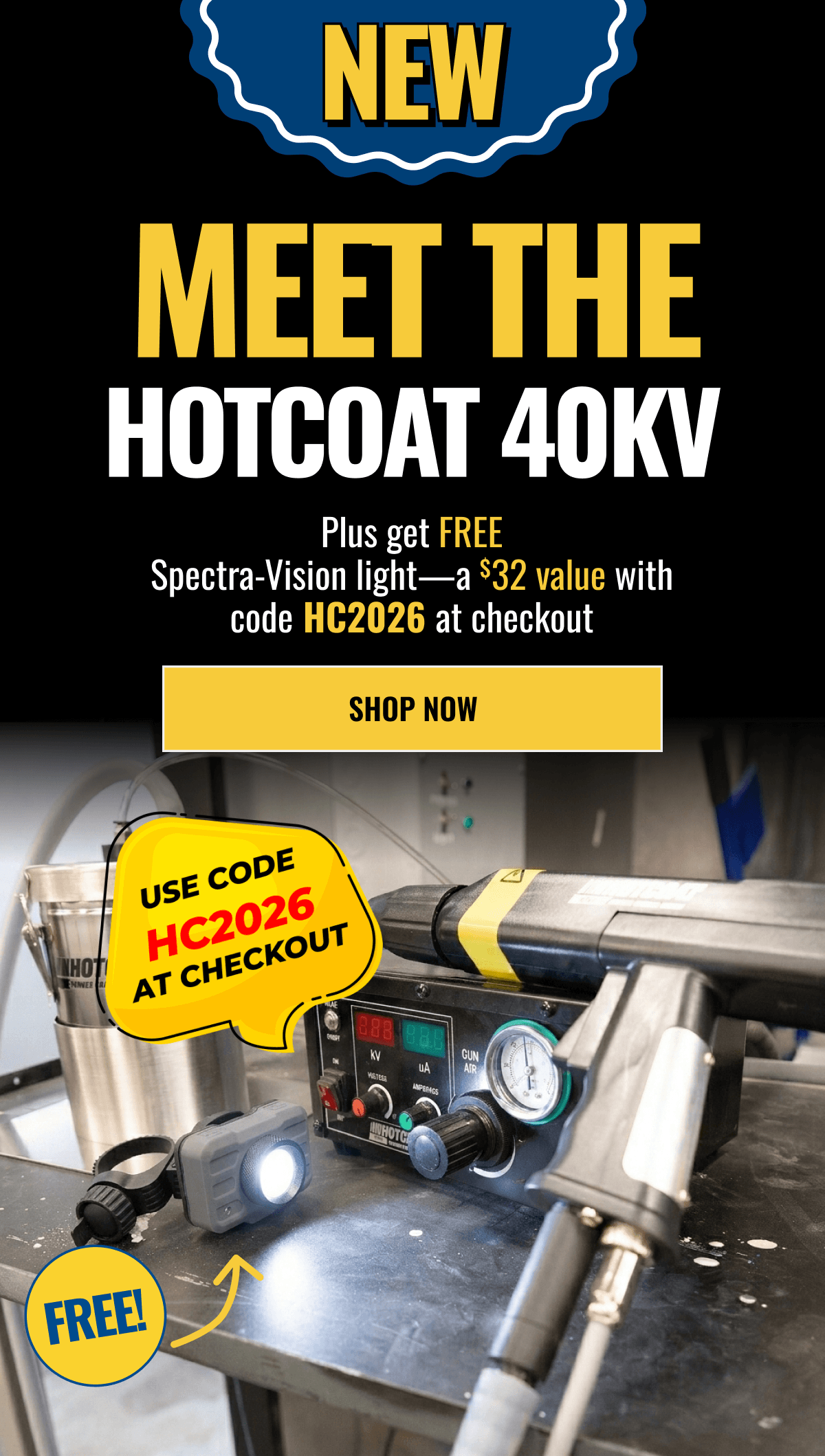 MEET THE HOTCOAT 40KV