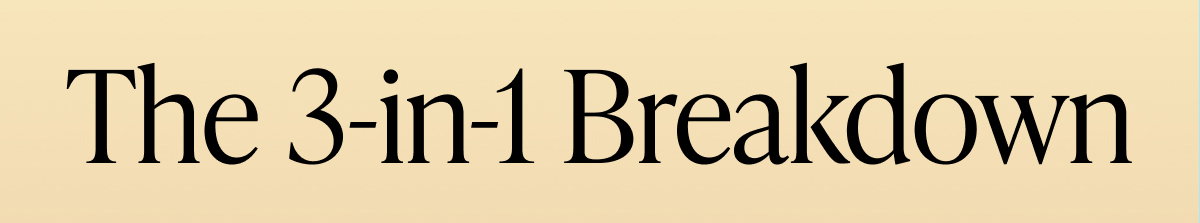 3-1 breakdown