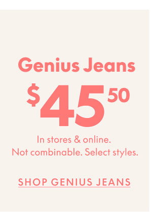 Genius Jeans $45.50
