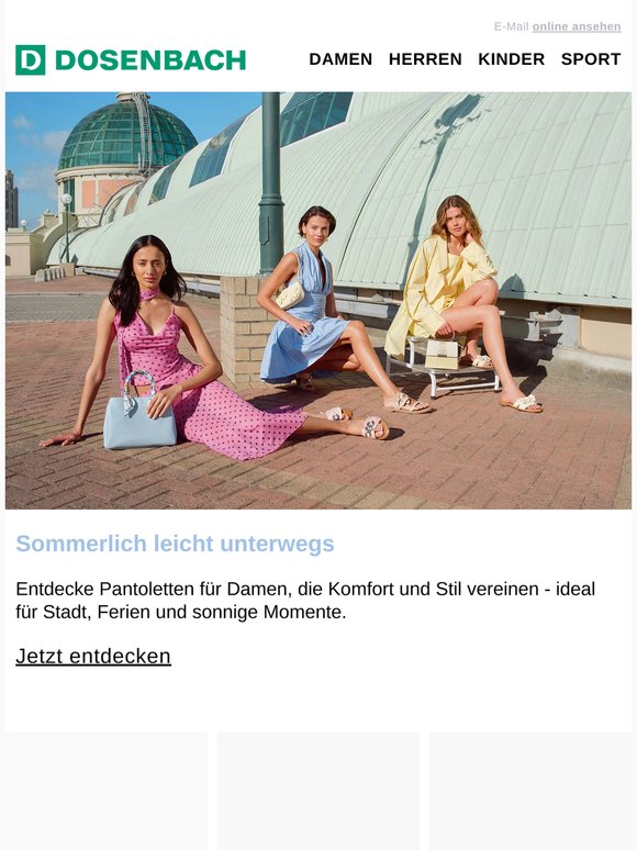 Pantoletten für echte Sonnenmomente
