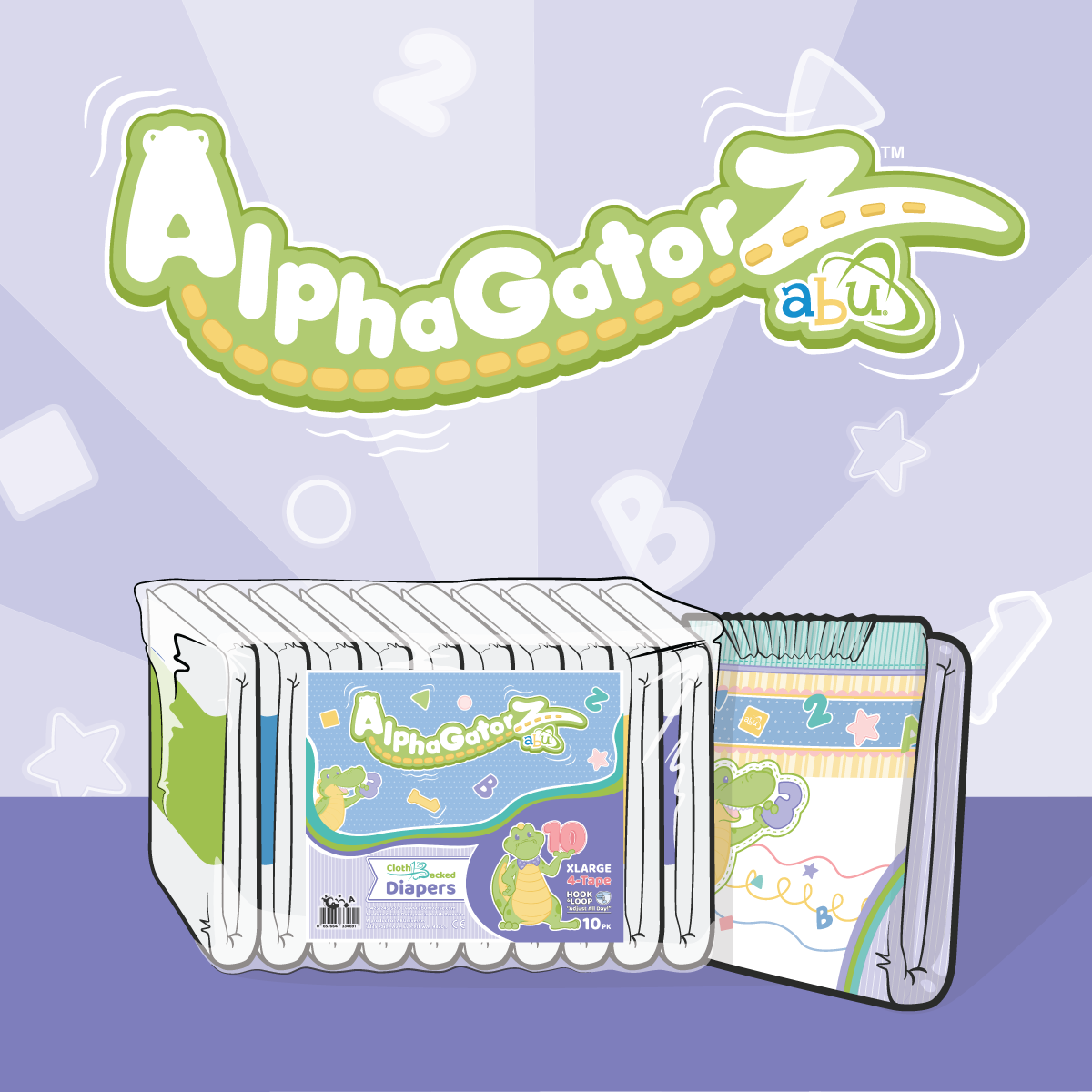 AlphaGatorZ adult diapers