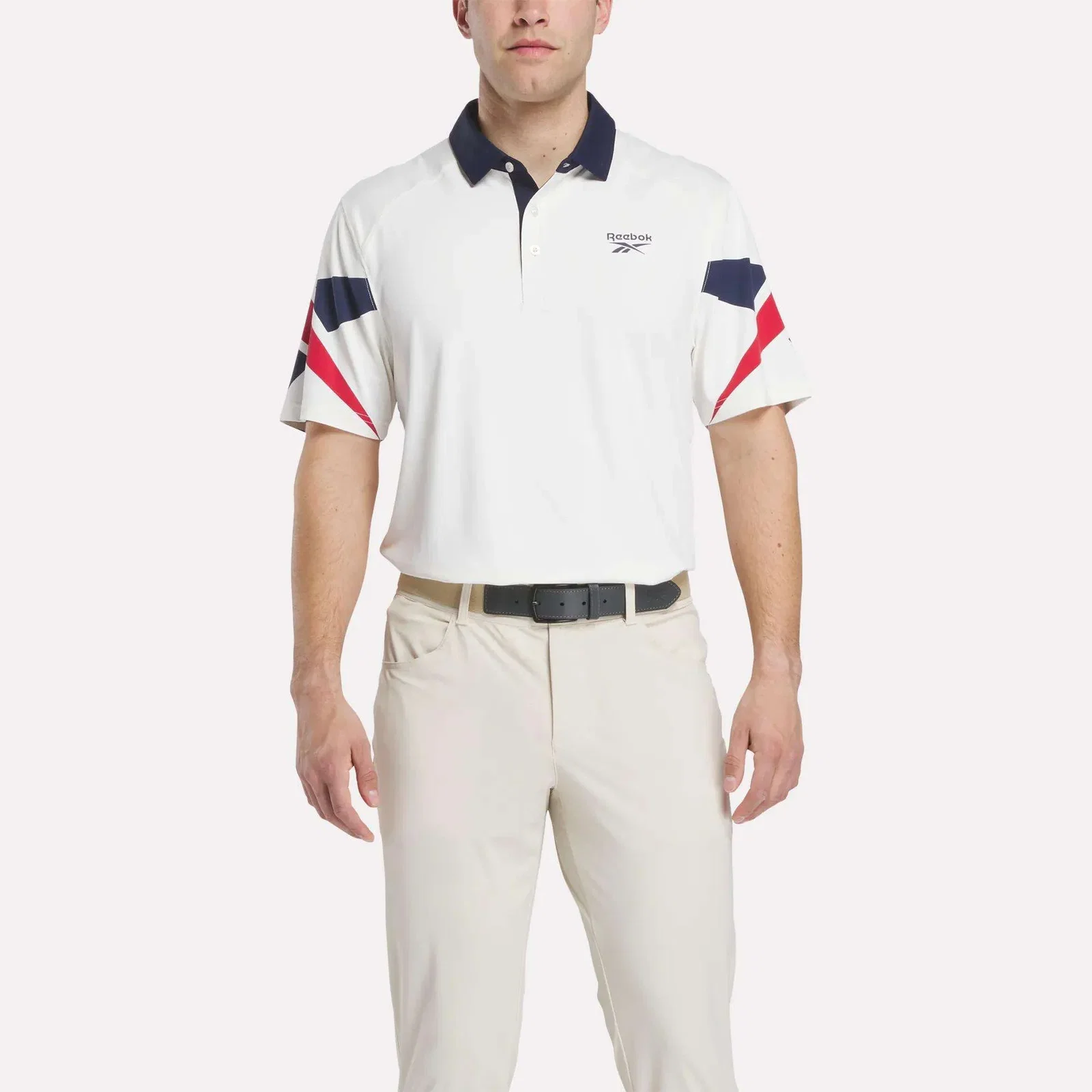 Image of Men's Vector Sleeve Polo Shirt