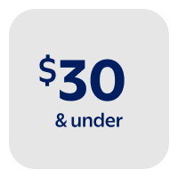 $30 & under