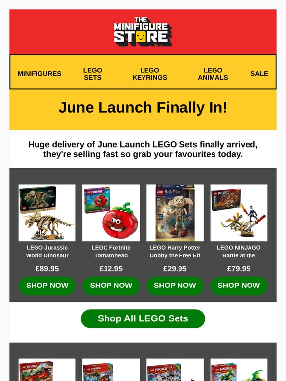 June Release LEGO Sets Just Arrived!