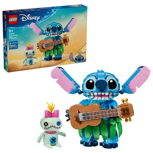 LEGO Disney Stitch & Scrump Building Set 43296