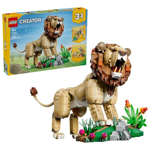 LEGO Creator 3 in 1 Wild Animals: Majestic Lion 31386