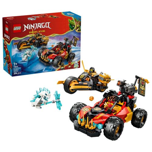 LEGO NINJAGO Kai and Cole’s Combiner Vehicles Toy 71864
