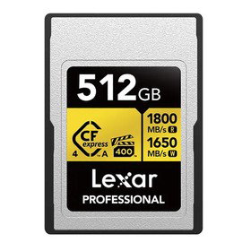 Lexar Gold Series Professional CFexpress Type-A Memory 512GB Card