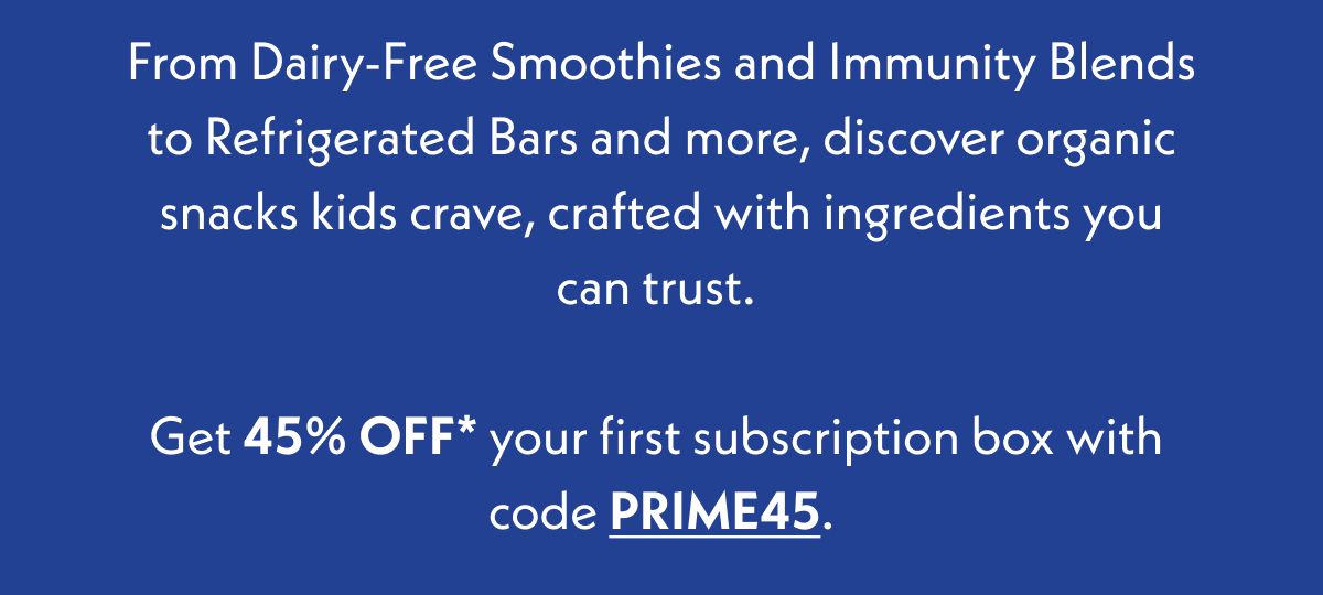Get 45% OFF your first subscription with code PRIME45.