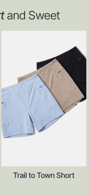 women's trail to town short