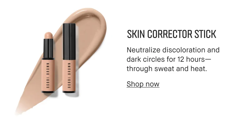 SKIN CORRECTOR STICK | Neutralize discoloration and dark circles for 12 hours-through sweat and heat. | Shop now