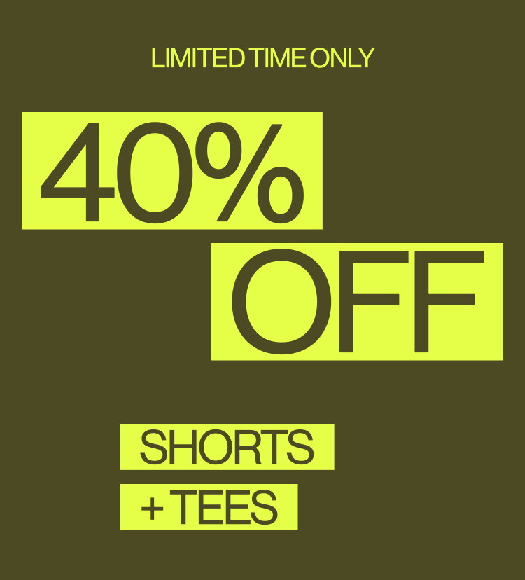 IMAGE-40% OFF TEES AND SHORTS