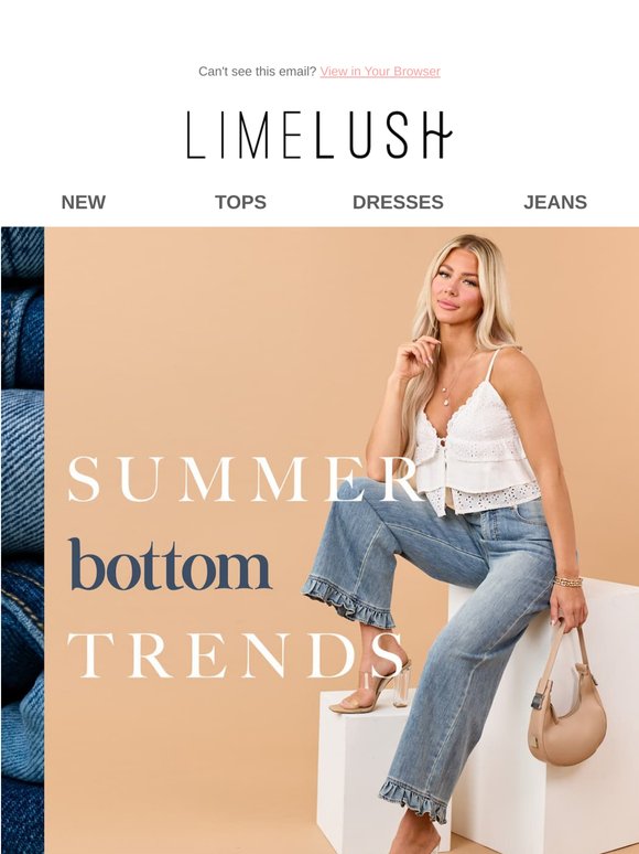 Bottom Trends 👖☀️ Summer Edition