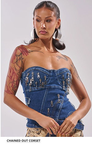 CHAINED OUT CORSET