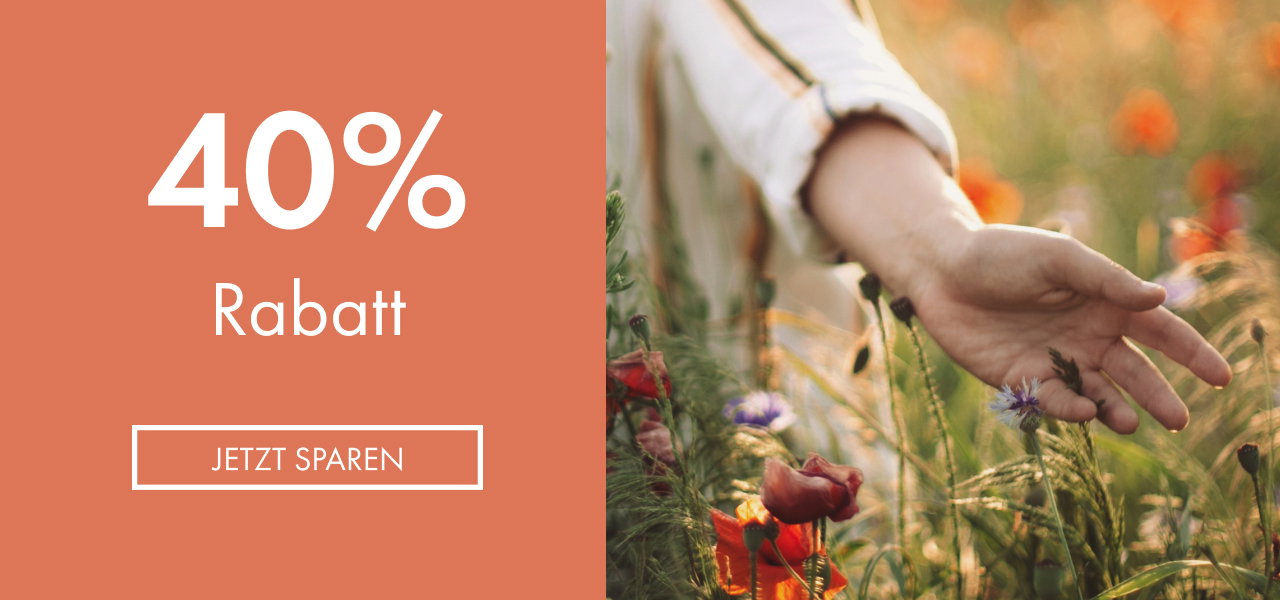 40% Rabatt