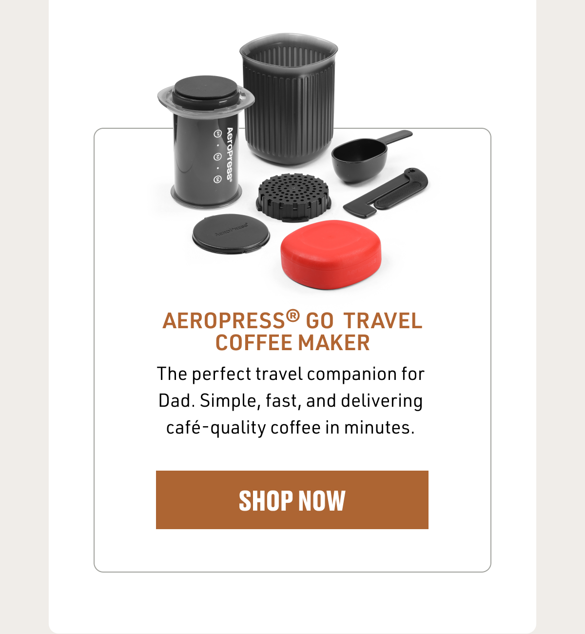 AeroPress® Go Travel Coffee Maker