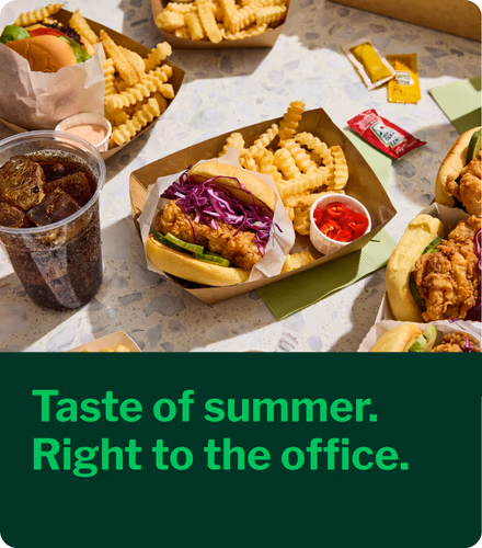 Taste of summer. Right to the office.