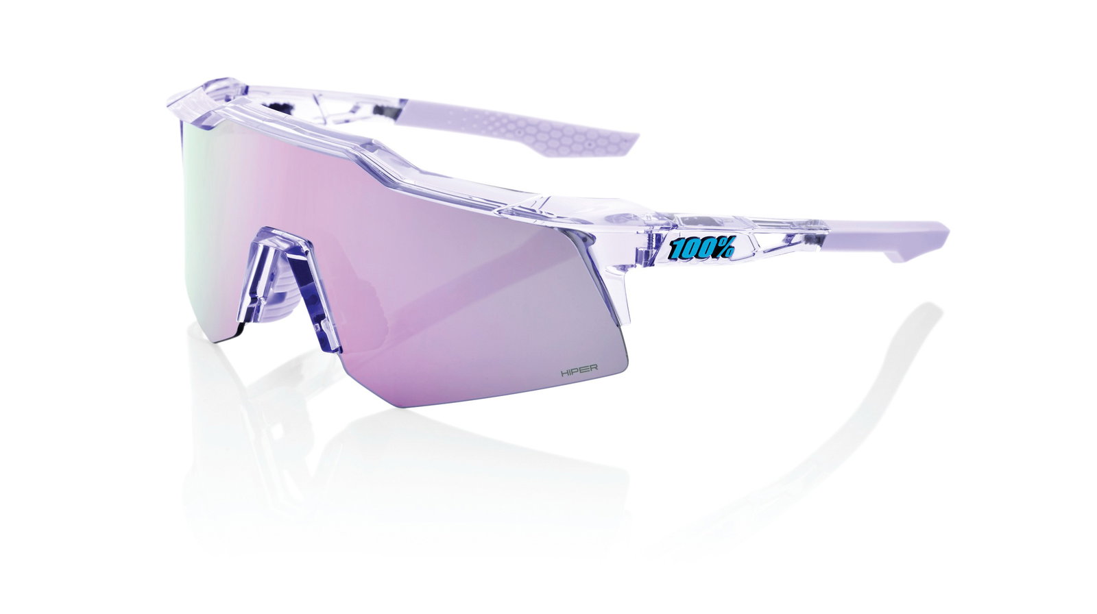 SPEEDCRAFT® XS Polished Translucent Lavender HiPER® Lavender Mirror Lens
