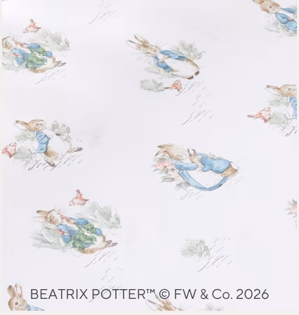 beatrix potter crib sheet
