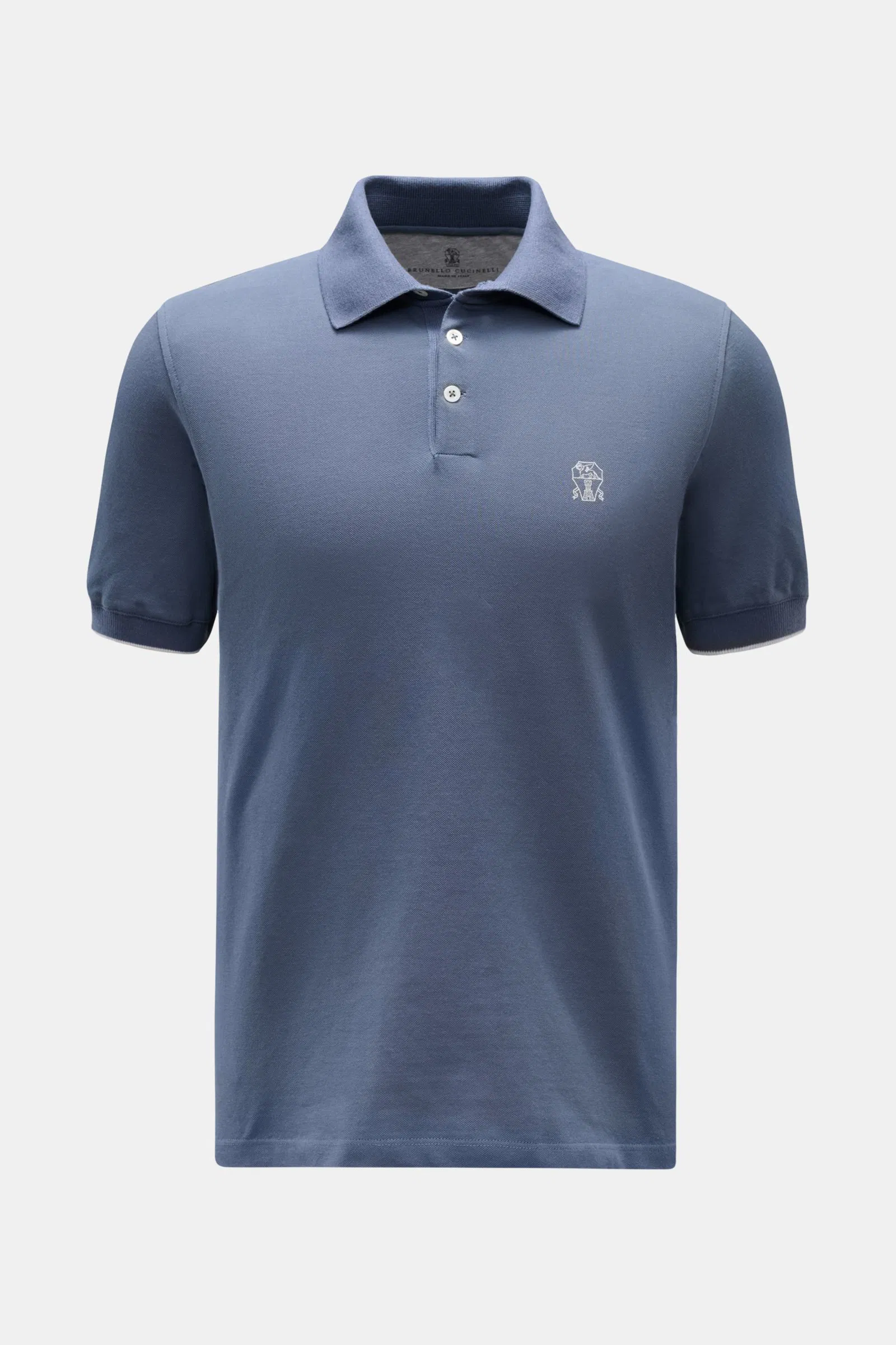Poloshirt graublau