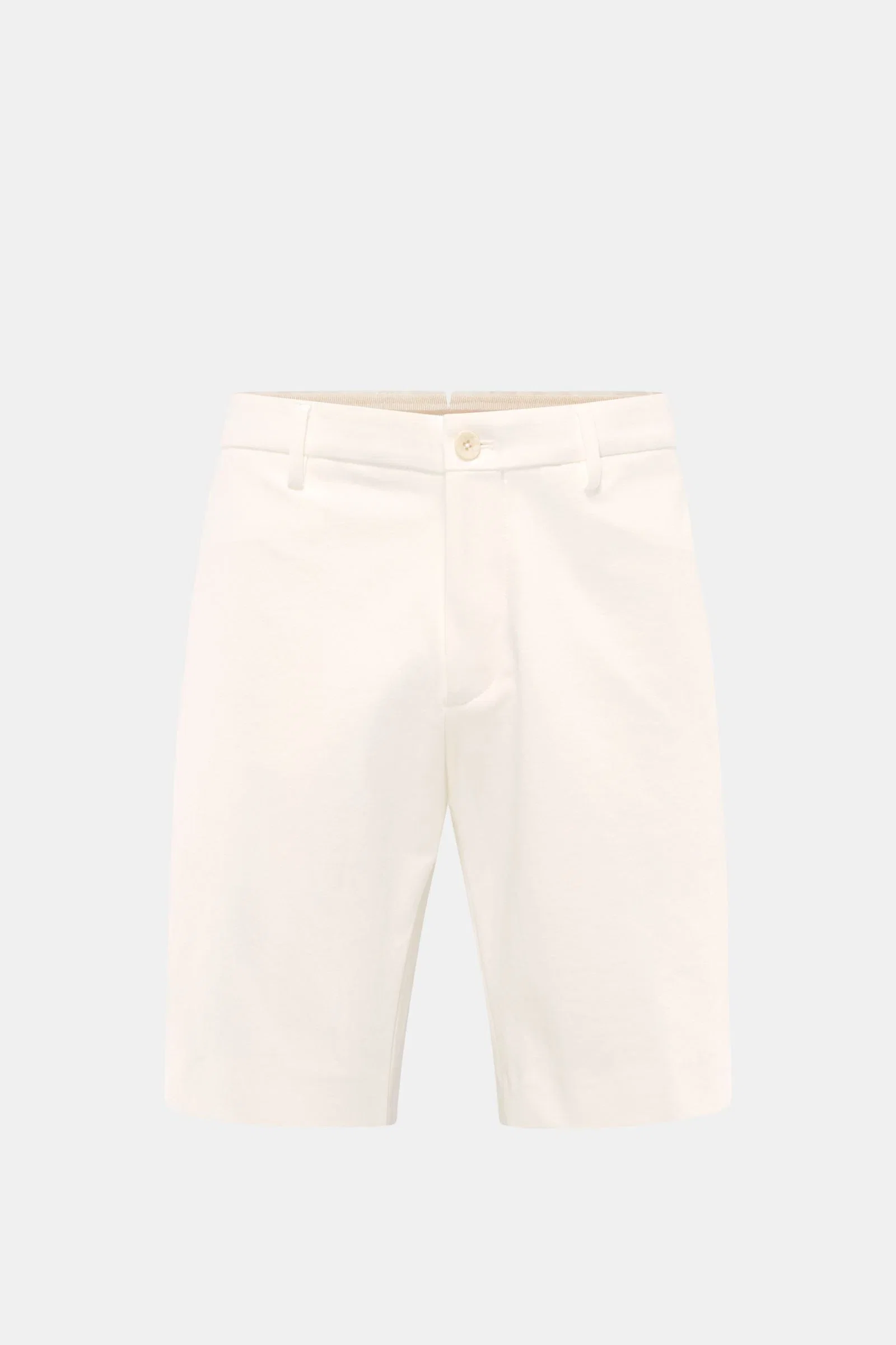 Jersey-Shorts creme