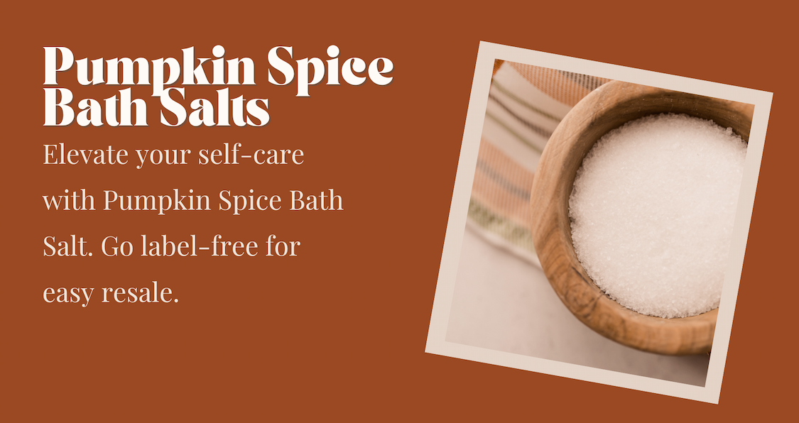 Pumpkin spice Scented Bath Salts