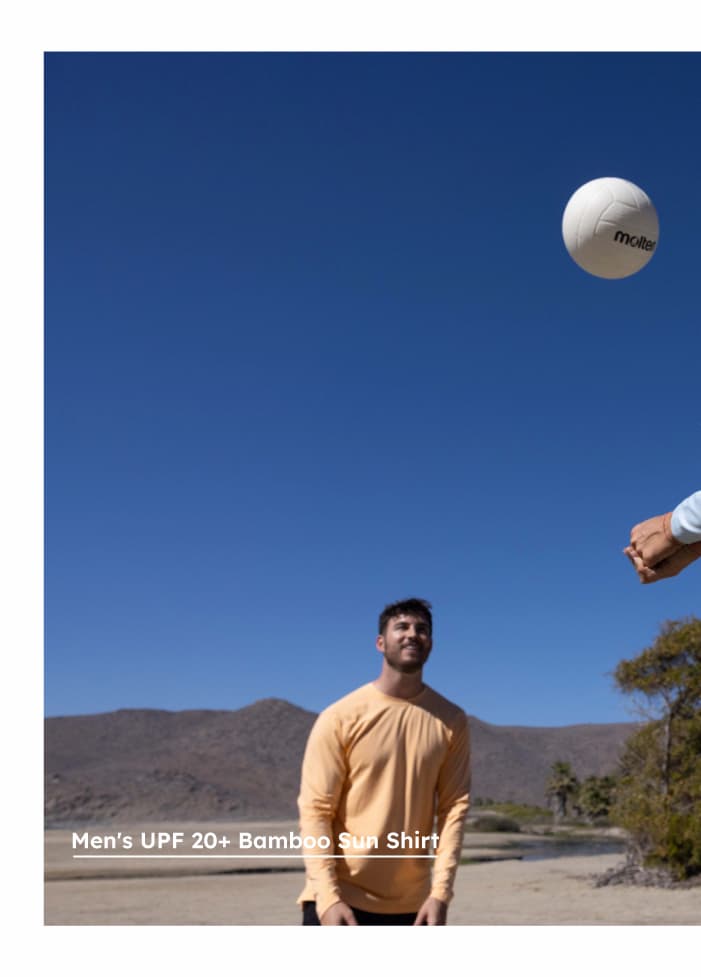 Men's UPF 20+ Bamboo Sun Shirt