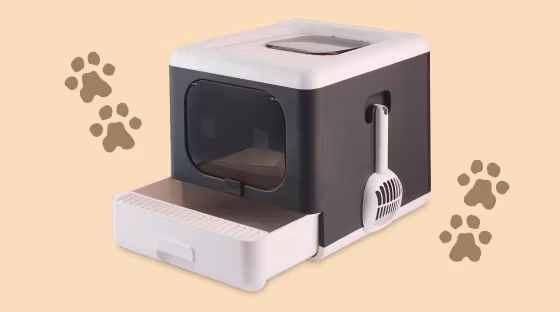 Cat litter house link 